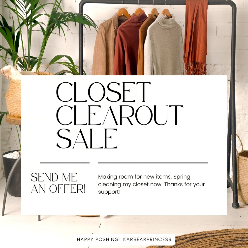 💥🚨Closet Sale‼️